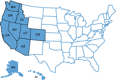 Map. Our firm is licensed in  Alaska, Arizona, California, Colorado, Hawaii, Idaho, Nevada, Oregon, Utah, Washington